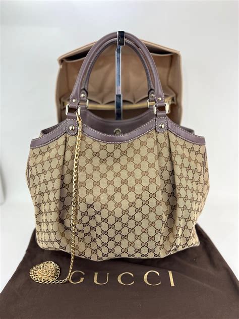 gucci 211943|Gucci Sukey Large Monogram GG Canvas Hand Bag Tote .